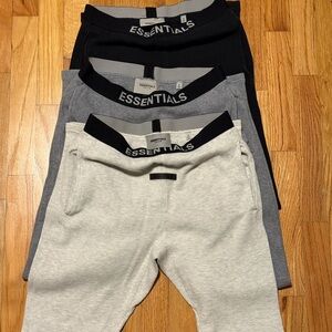 Essentials thermals Pants - Black, Gray, Oatmeal [USED]